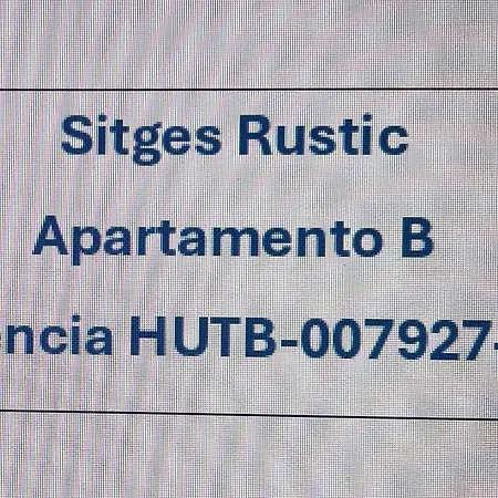 Apartment Rustic Sitges